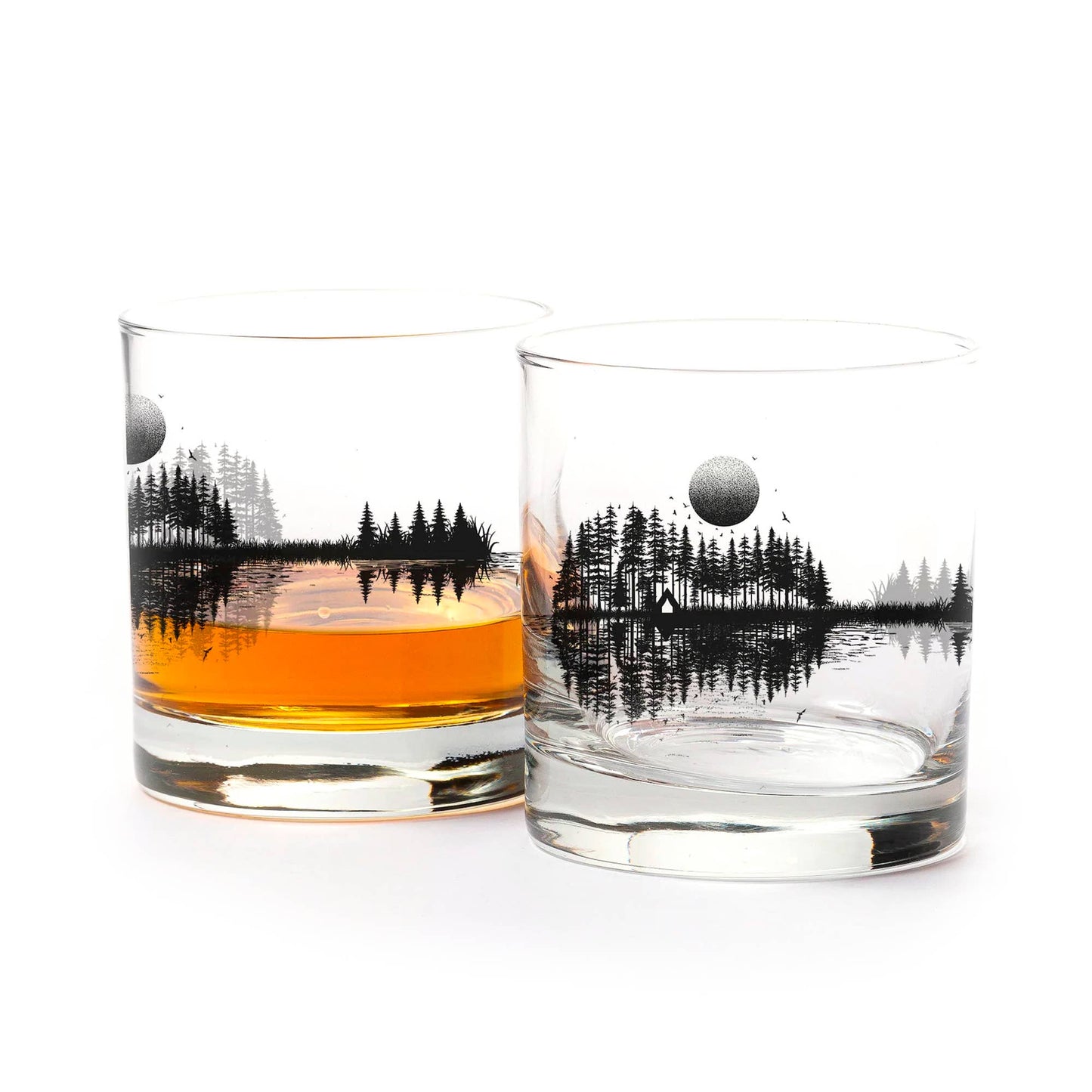 Nature Guitar Whiskey Glass