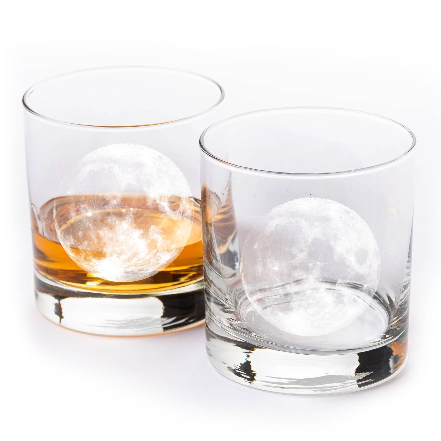 Full Moon Whiskey Glass