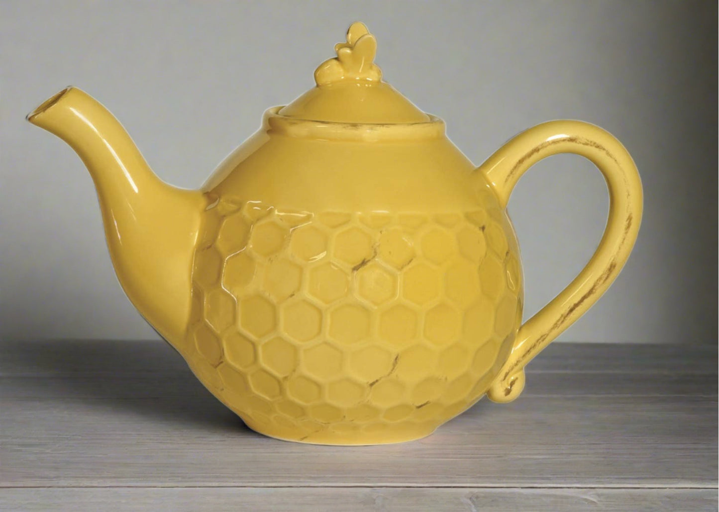 Honeycomb Ceramic Teapot