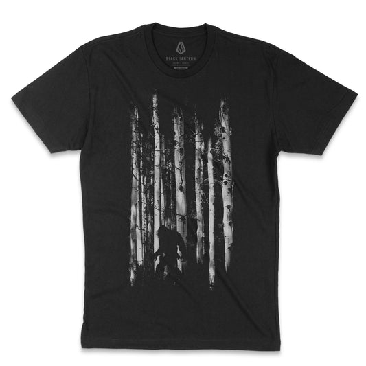 Bigfoot in the Forest Unisex T-Shirt