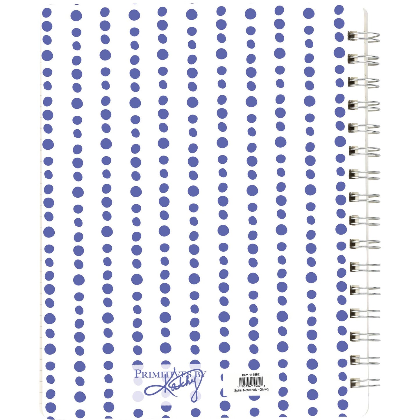 Giving Gratitude Spiral Notebook