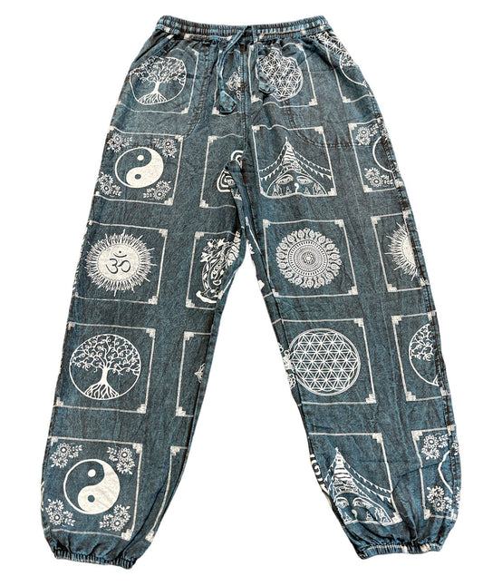 Cotton Om Hippie Trouser