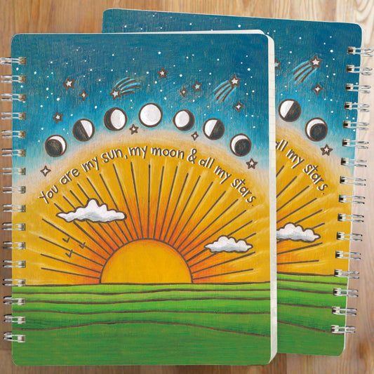 All My Stars Spiral Notebook