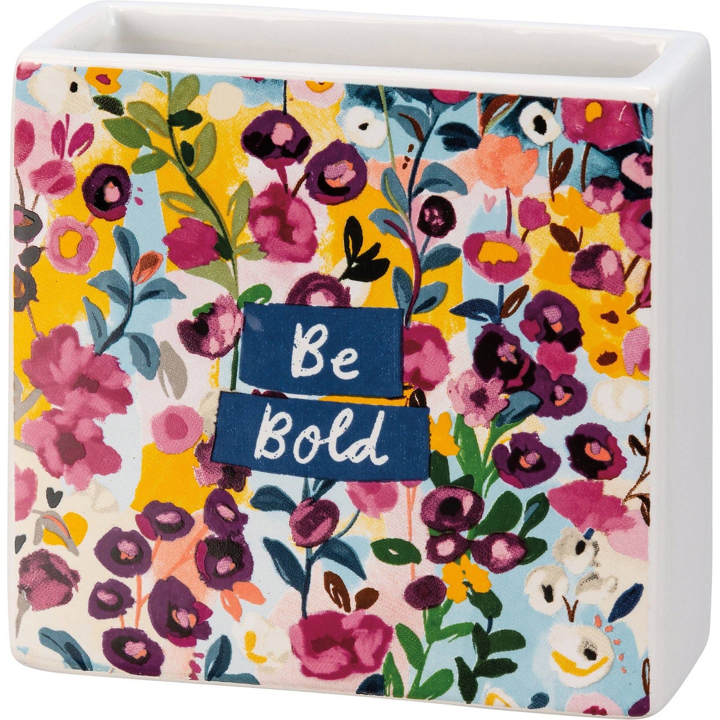 Simply Blessed Square Vase