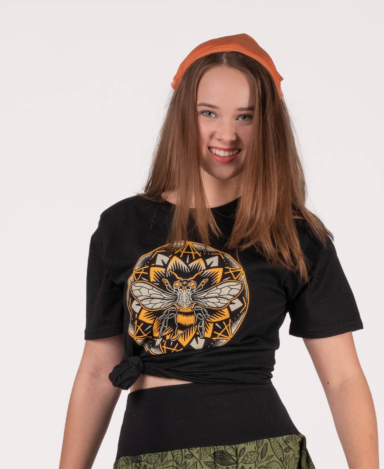 Bee Mandala Organic T-Shirt - Unisex