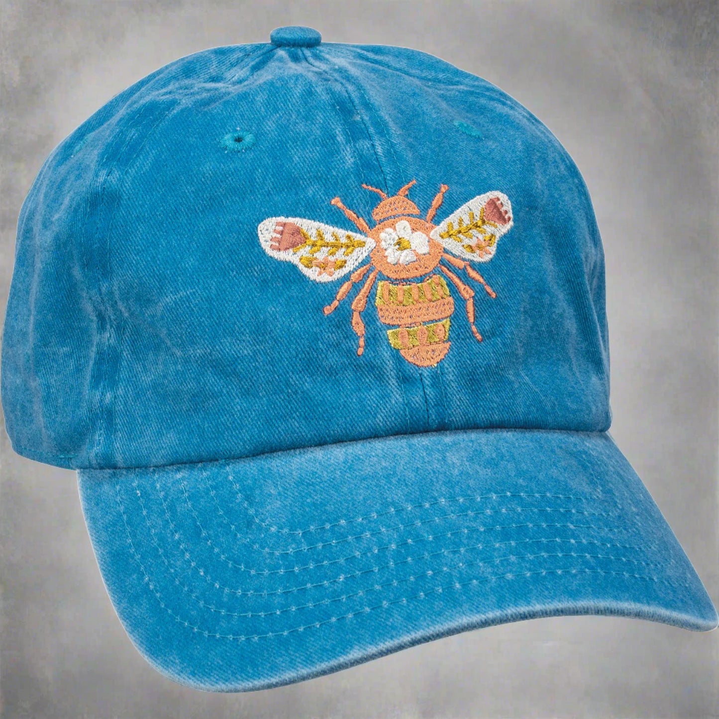 Bee Happy Baseball Cap