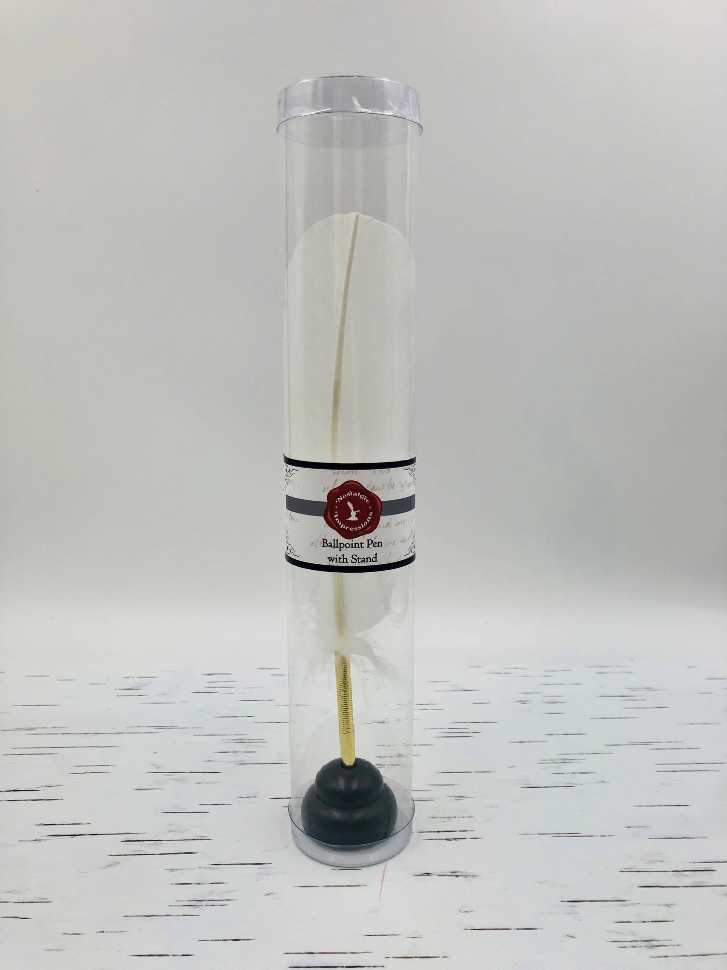 Turkey Ballpoint Pens with Stand in Tube